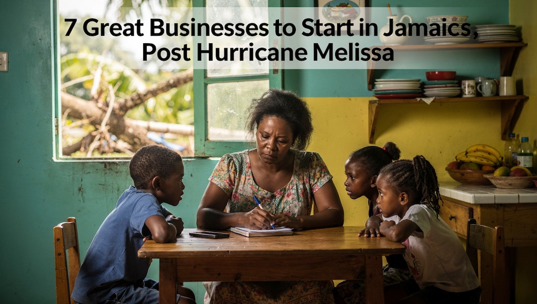 7 Great Businesses to Start in 2026 Post Hurricane Melissa