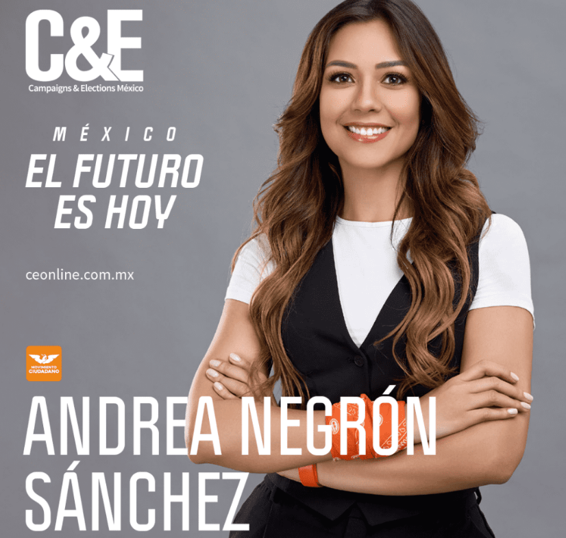 Andrea Negrón asumirá la dirigencia estatal de Movimiento Ciudadano en Chiapas