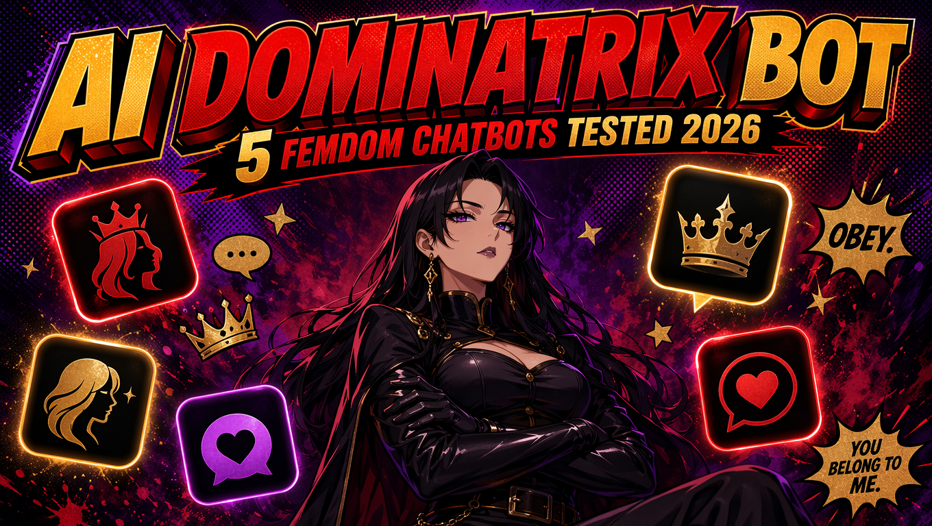 AI Dominatrix Bot: 5 Femdom Chatbots I Tested in 2026