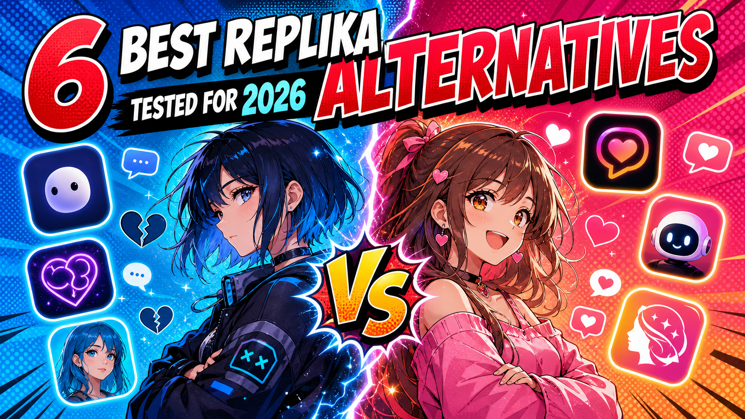 The Best Replika Alternative for 2026 (6 Tested Picks)