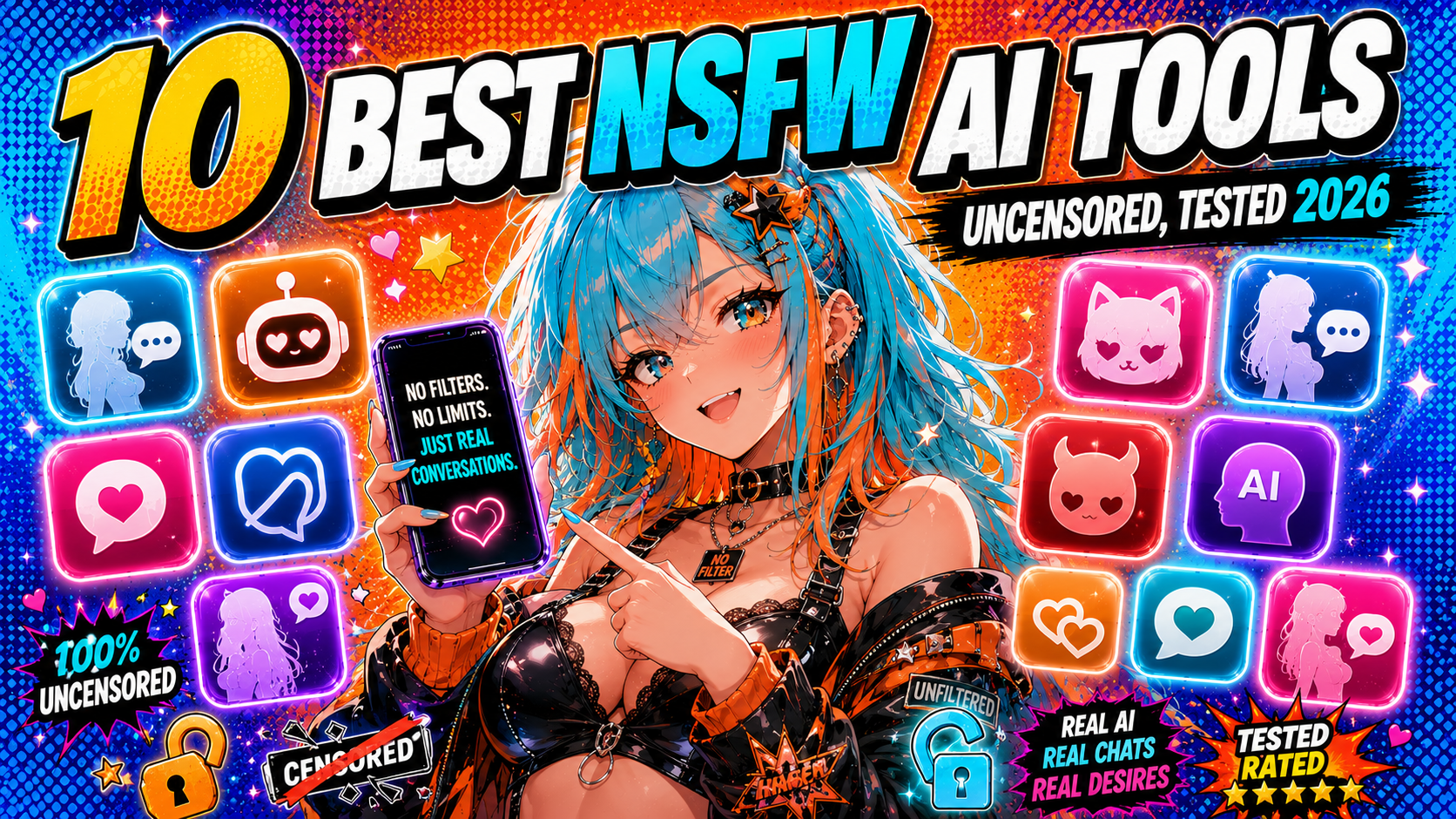 NSFW AI: The 10 Best Uncensored Tools I Tested in 2026