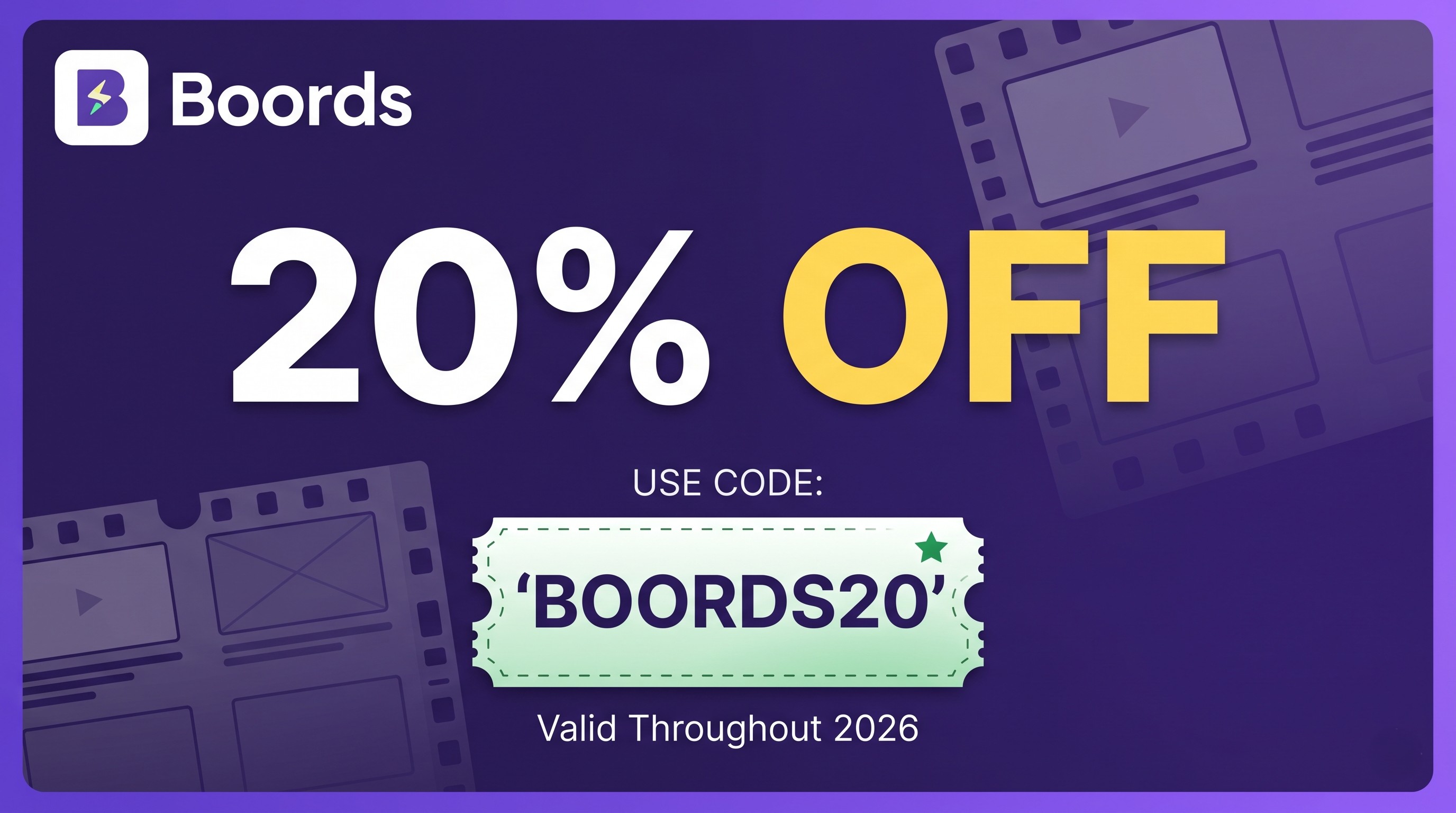 Boords Coupon Code 2026: Get 20% Off Today