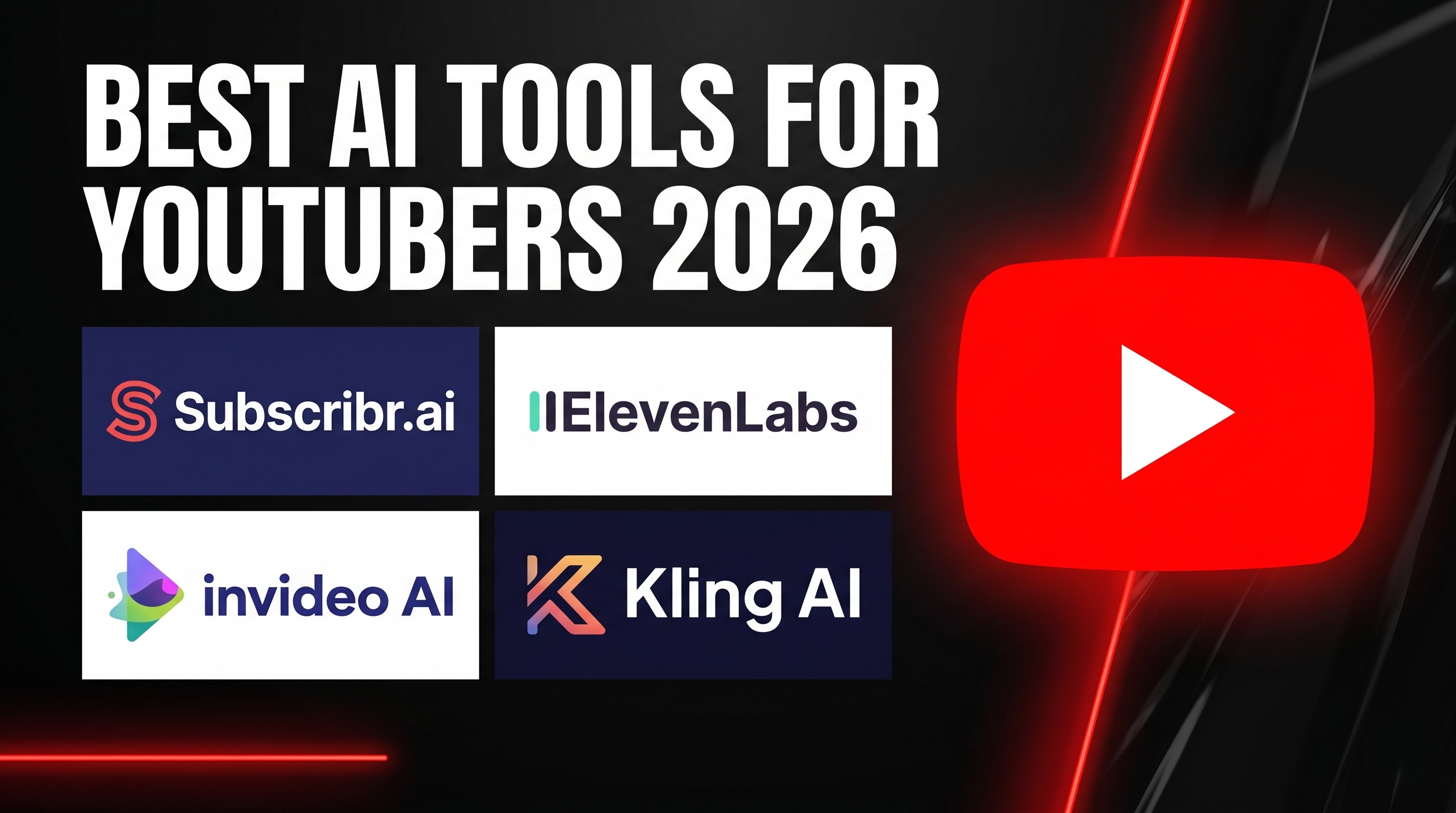 The 7 Best AI Tools for YouTubers in 2026 (Tested by Stage of Production)