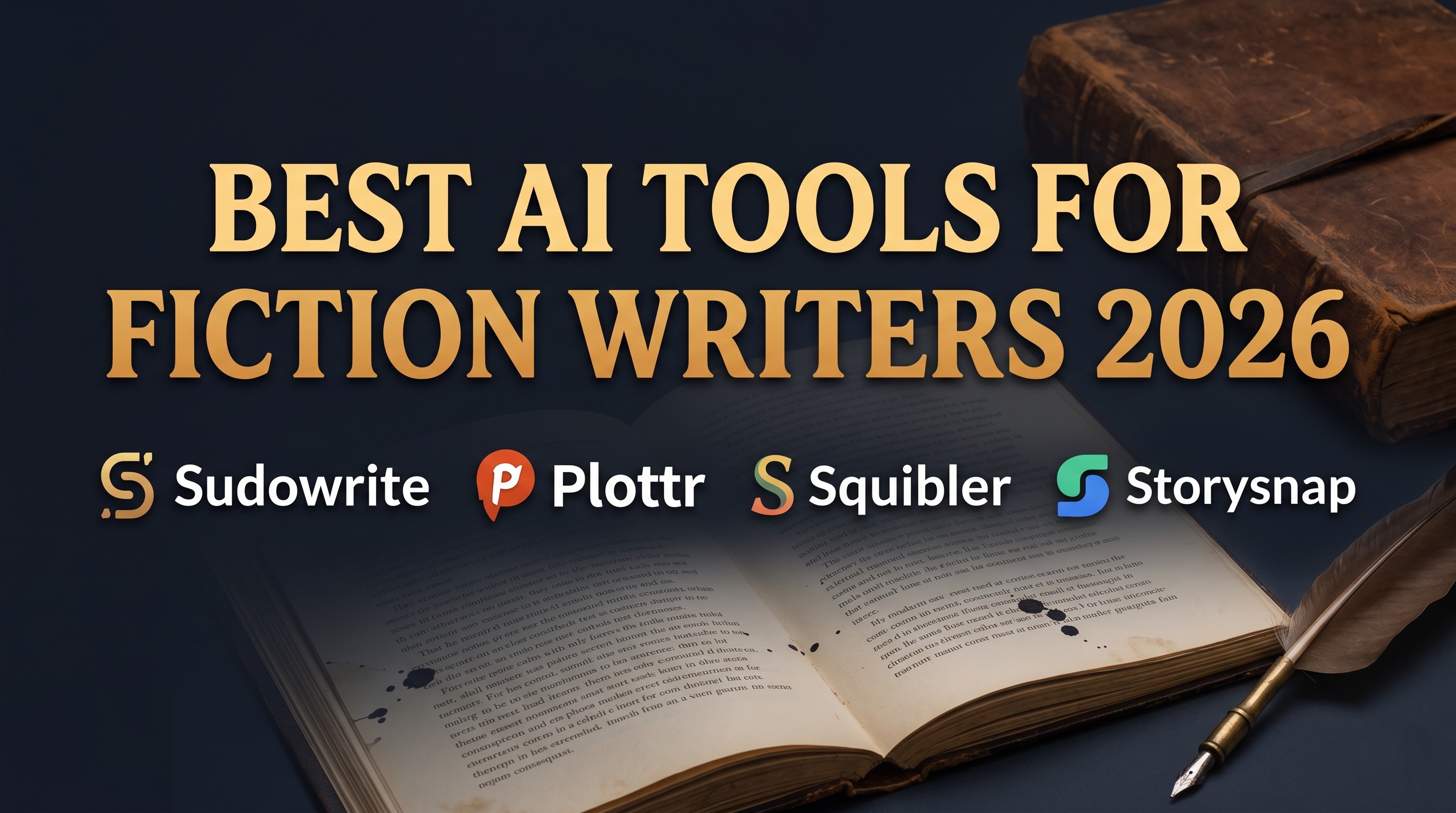 The 6 Best AI Tools for Fiction Writers in 2026 (By Stage of Writing)