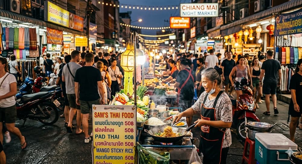 Chiang Mai Night Market Street Food Checklist