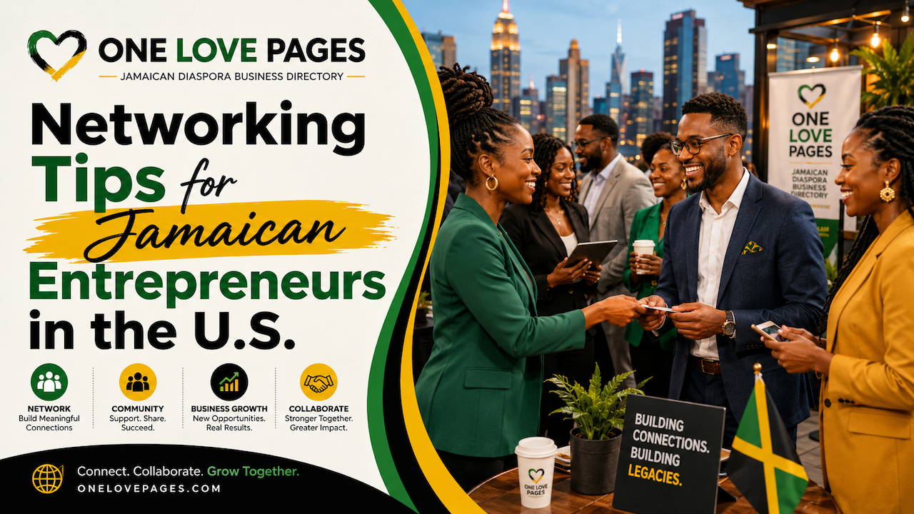 Networking Tips for Jamaican Entrepreneurs in the U.S.