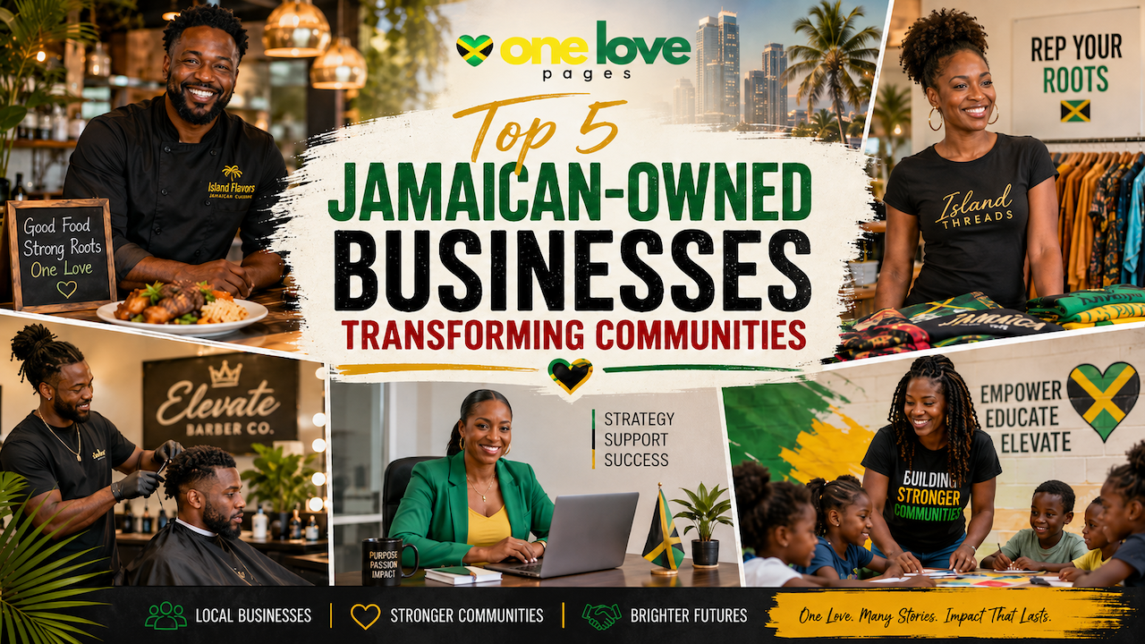 Top 5 Jamaican-Owned Businesses Transforming Communities