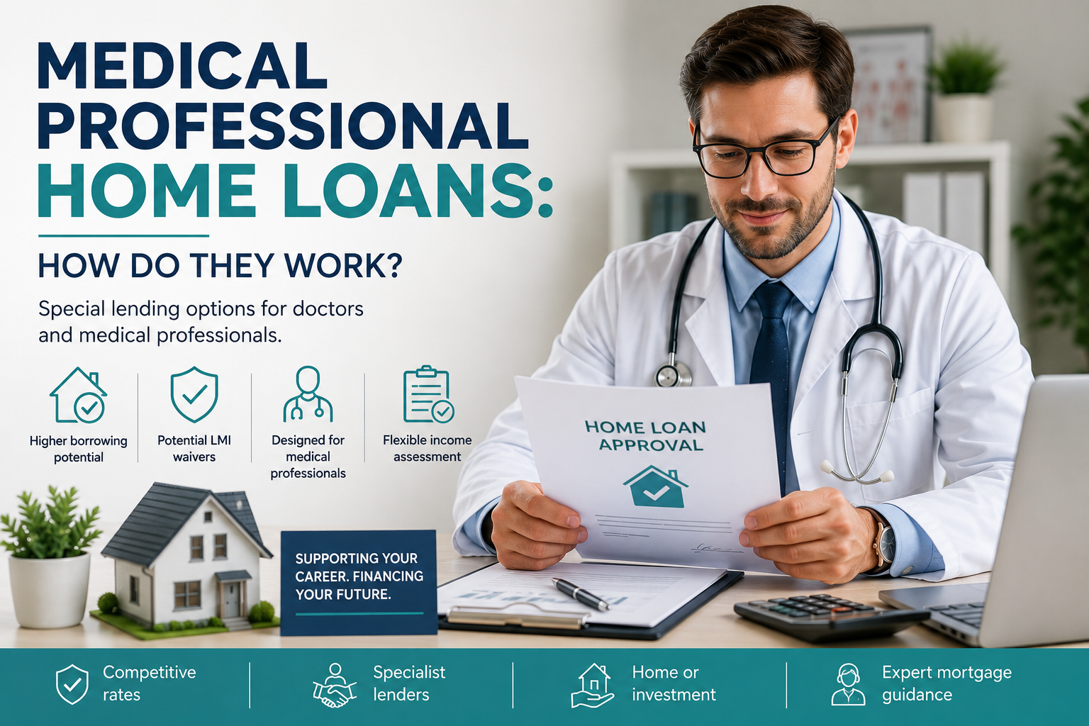 Medical Professional Home Loans: How Do They Work?