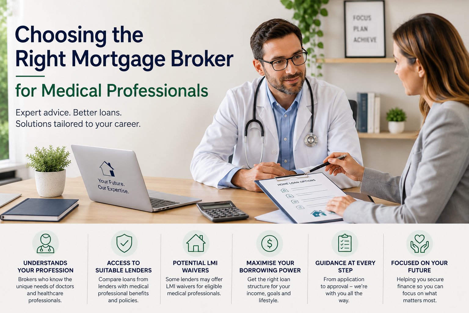 Mortgage Brokers for Medical Professionals: How to Choose the Right One