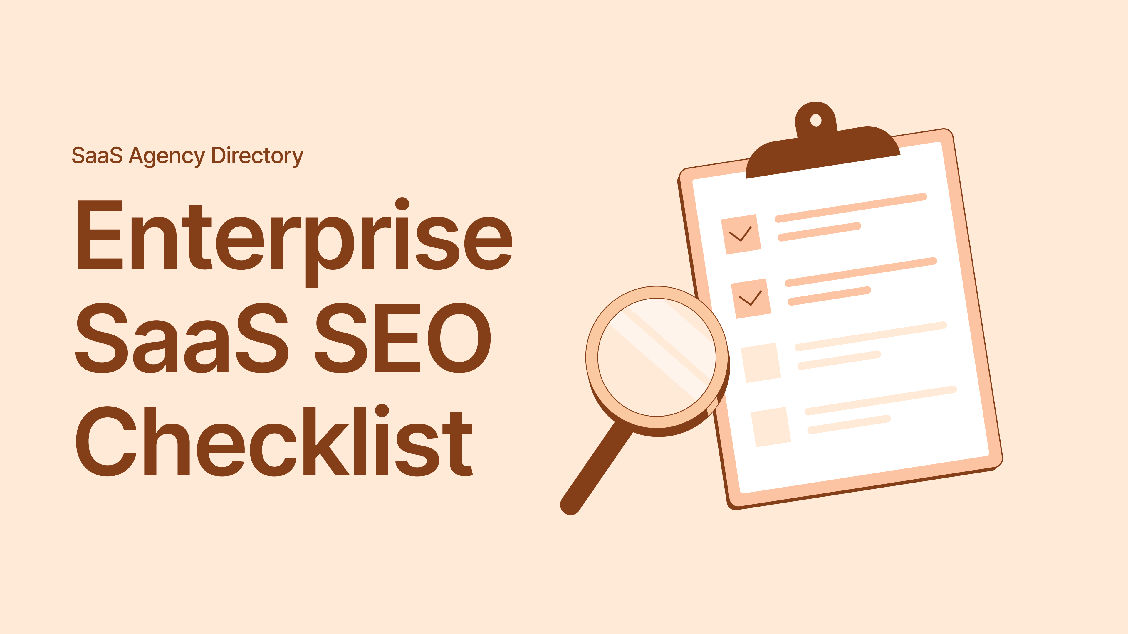 SaaS SEO Checklist: Technical SEO, Content Architecture, and AI Search Readiness
