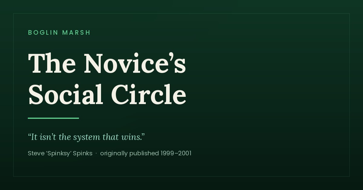 The Novice's Social Circle
