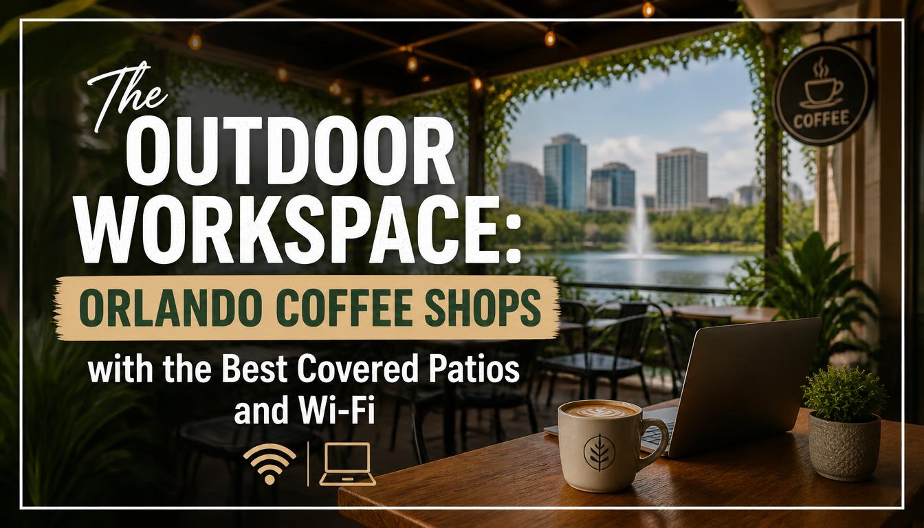 The Outdoor Workspace: Orlando Coffee Shops with the Best Covered Patios and Wi-Fi