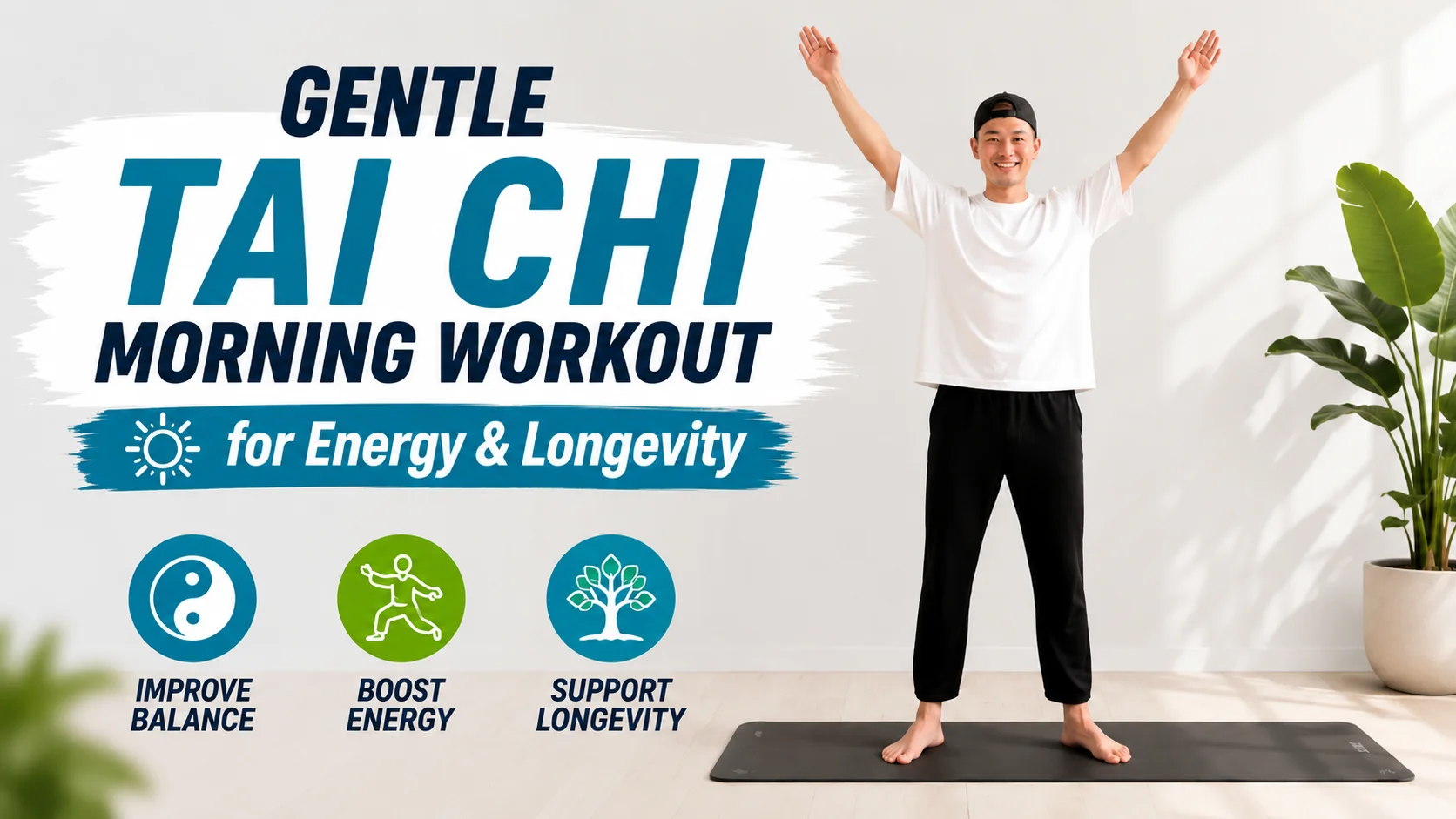 Tai Chi Morning Workout for Energy & Longevity