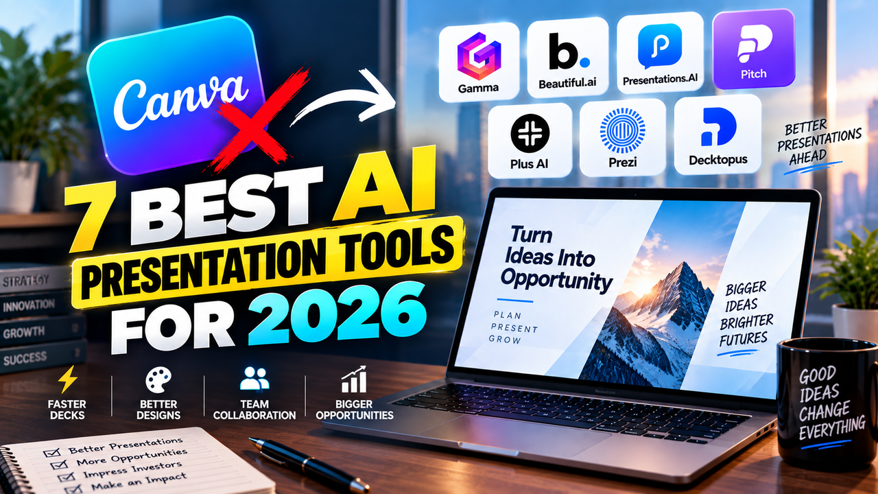 Canva Alternatives: 7 Best AI Presentation Tools for 2026