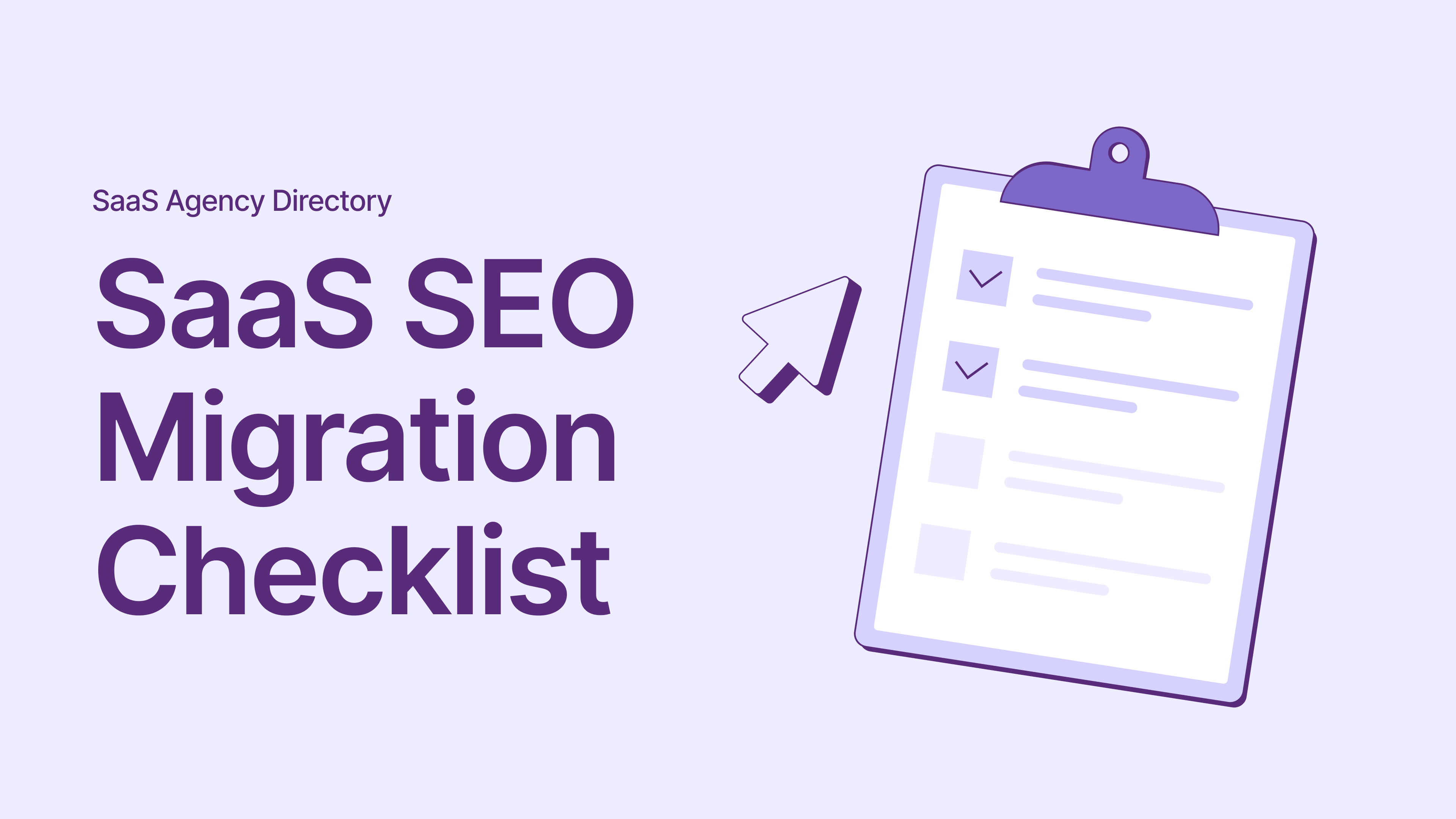 SaaS SEO Migration Checklist for Rebrands and URL Changes