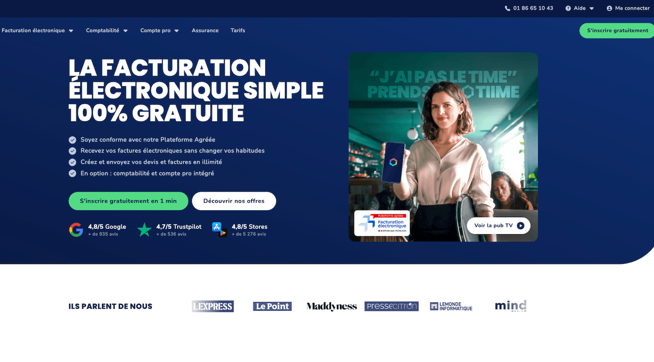 Pourquoi j'ai adopté Tiime pour la facturation électronique