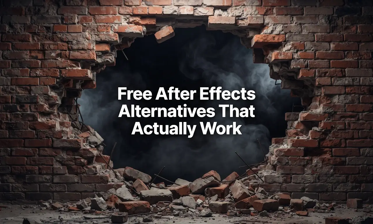 Free After Effects Alternatives That Actually Work