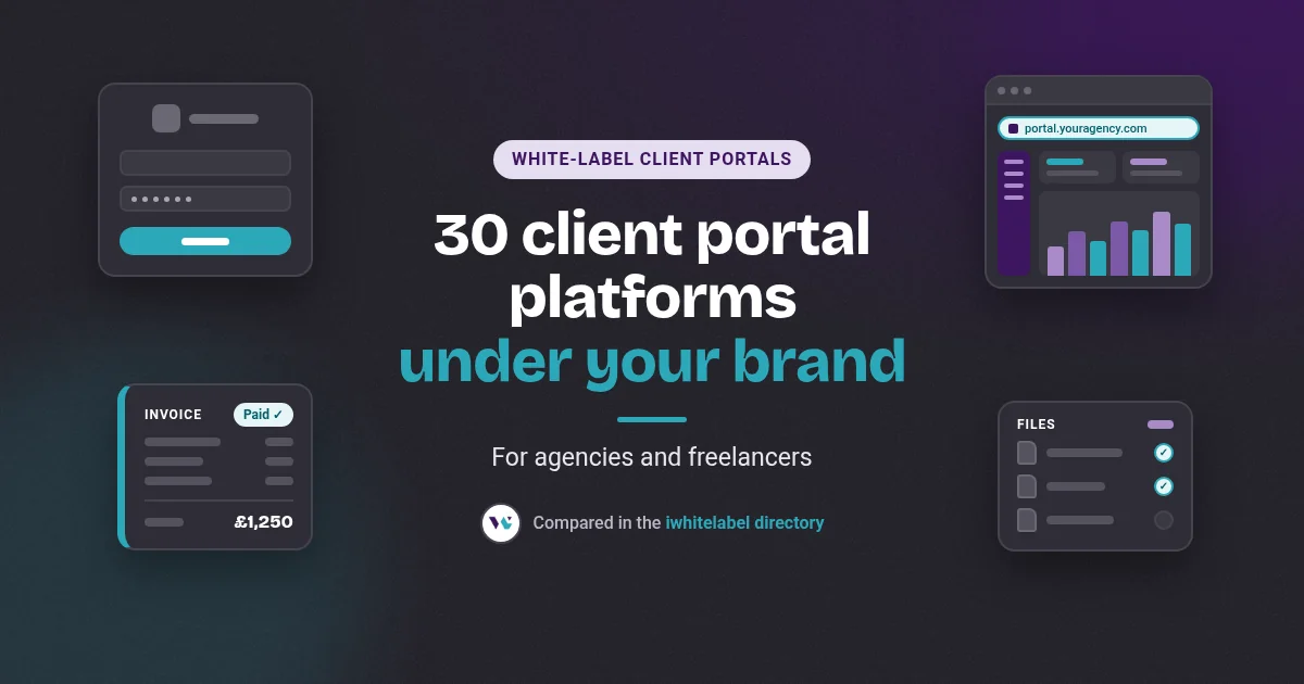 Discover the 30 best white label client portal software tools
