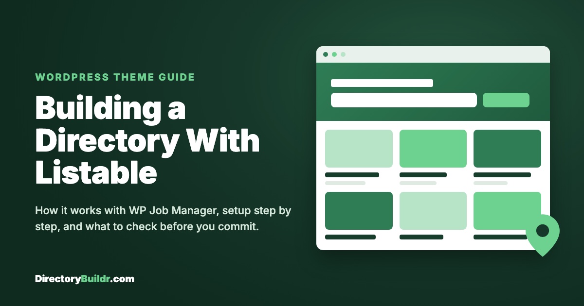 Building a directory with the Listable WordPress theme