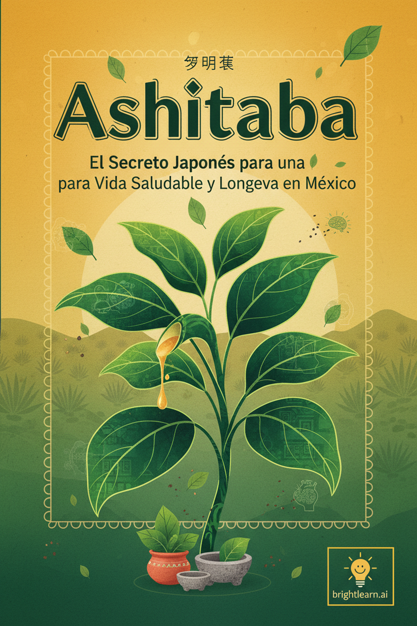 Ashitaba: El Secreto Japon&eacute;s para una Vida Saludable y Longeva en M&eacute;xico (Cover)