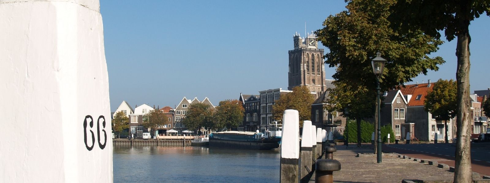 Eten aan het water in Dordrecht.