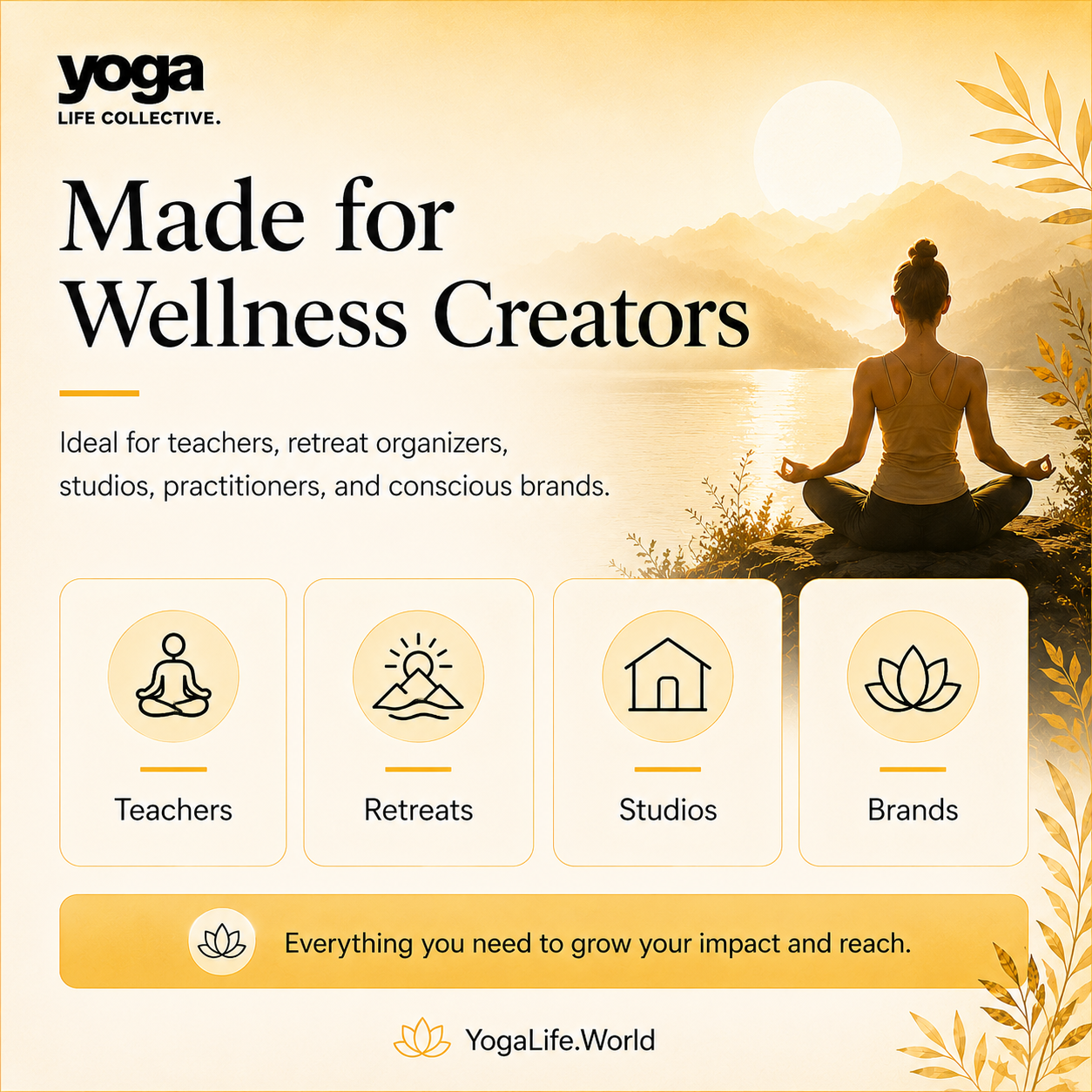 Made for wellness creators