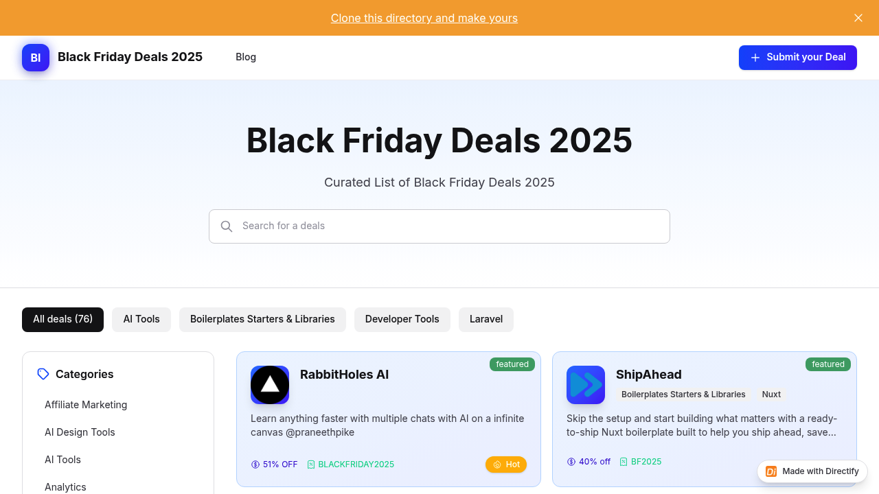 Black Friday Deals 2025