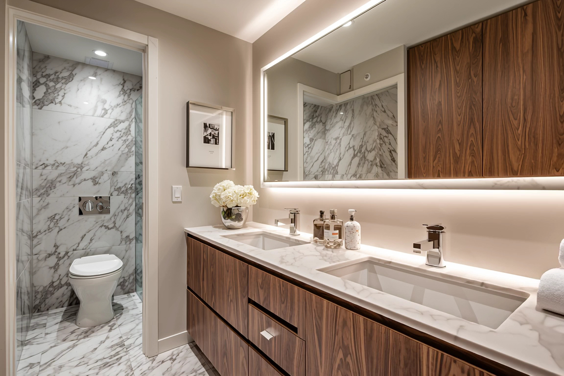 Vancouver Bathroom Renovations & Remodeling - Modern Custom Vanities, Tubs, Showers, Tiling
