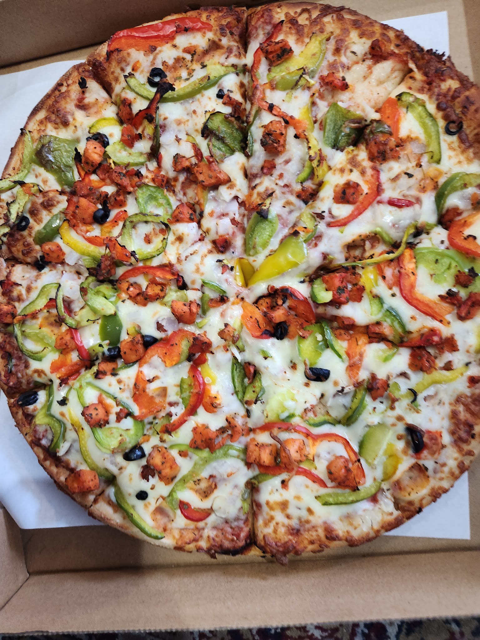 Nonstop pizza and Indian cuisine