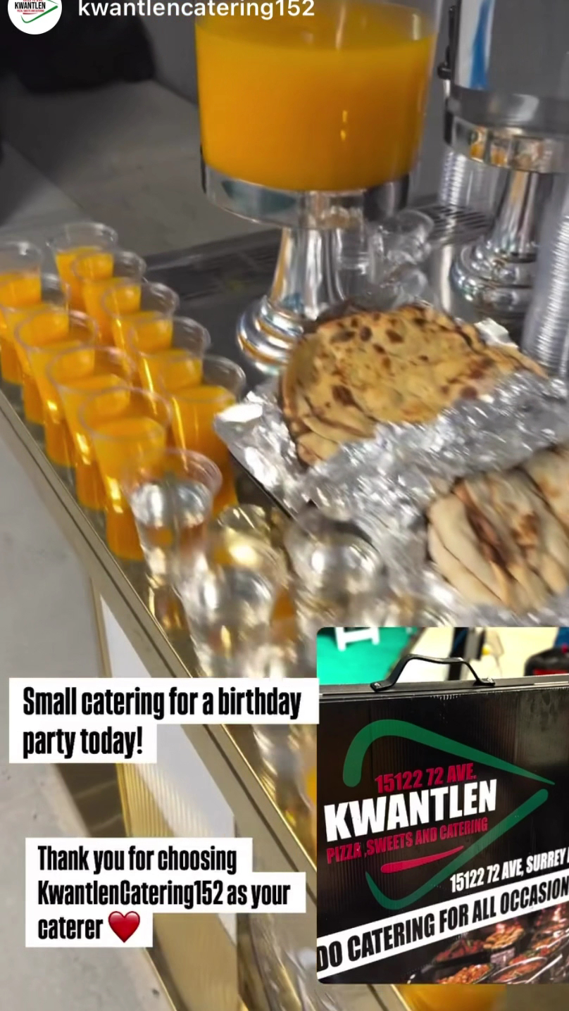 Kwantlen Pizza Sweets and Catering