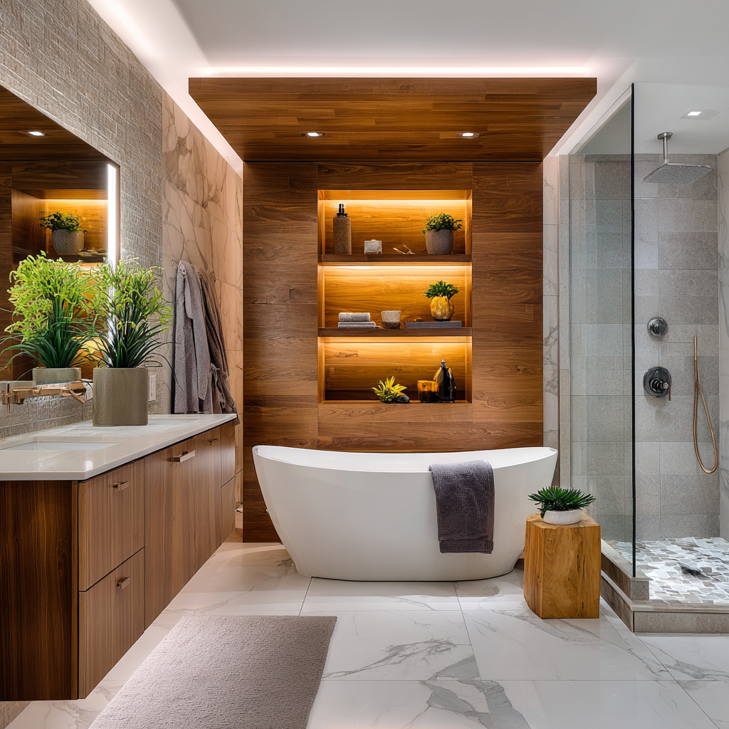 Vancouver Bathroom Renovations & Remodeling - Modern Custom Vanities, Tubs, Showers, Tiling