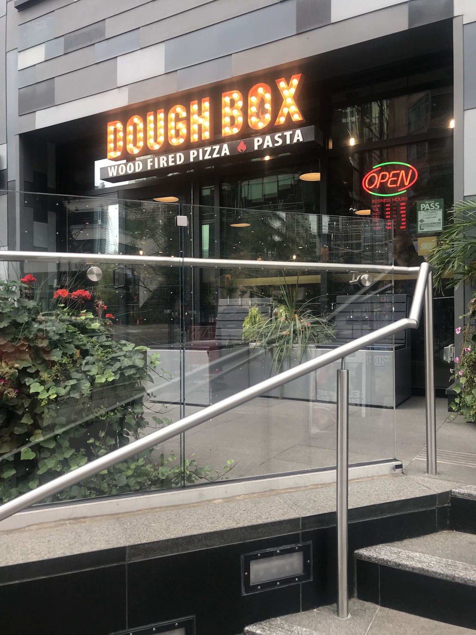 DoughBox Wood Fired Pizza & Pasta Downtown Toronto