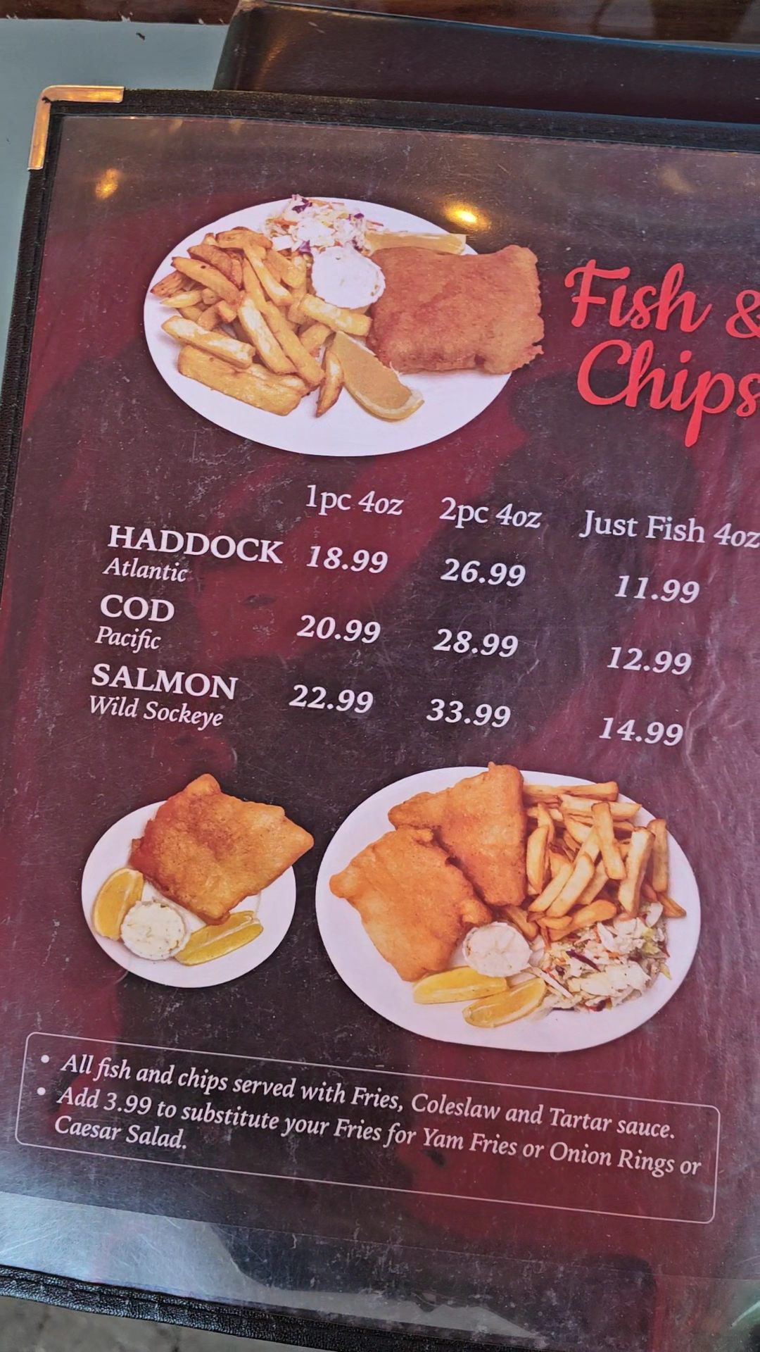 Tony's Fish & Oyster Cafe