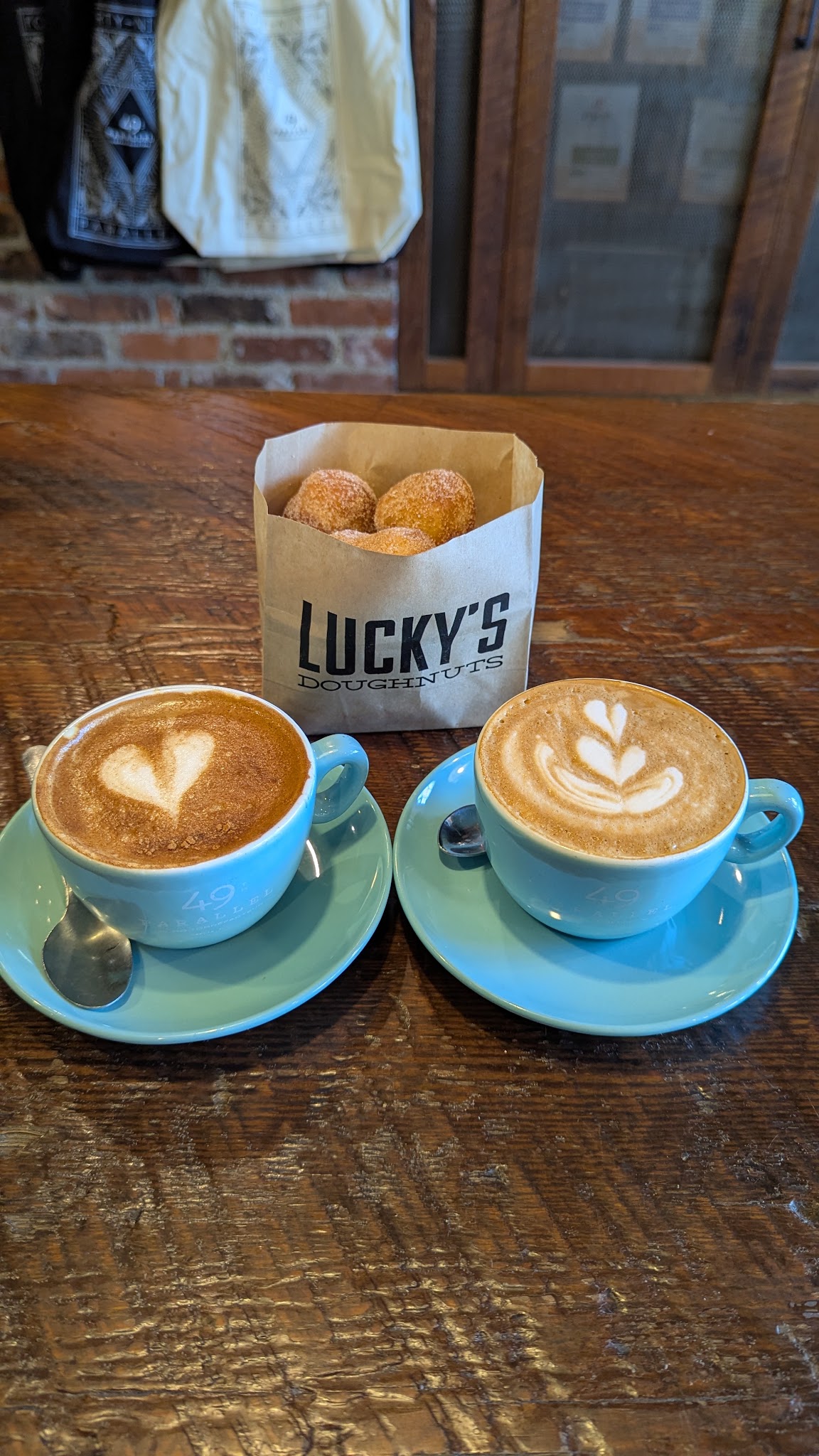 49th Parallel Café & Lucky's Doughnuts - Main Street