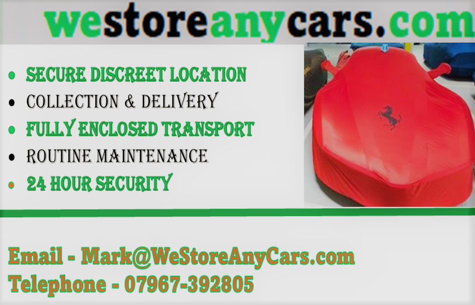 We store any cars