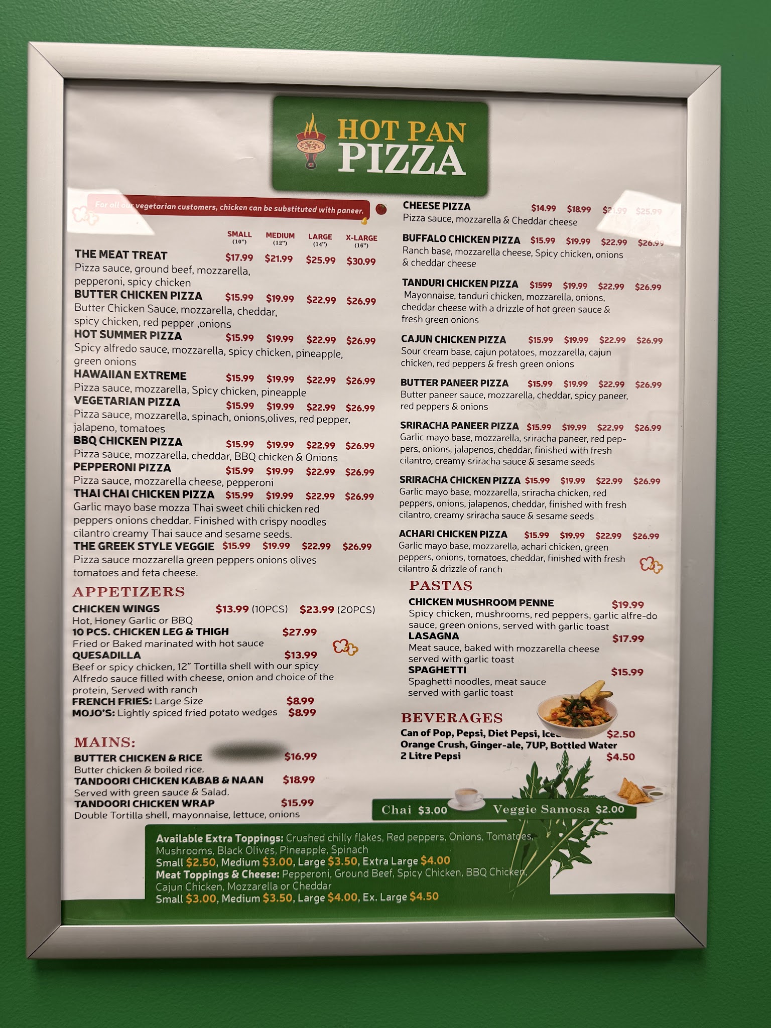 Hot Pan Pizza