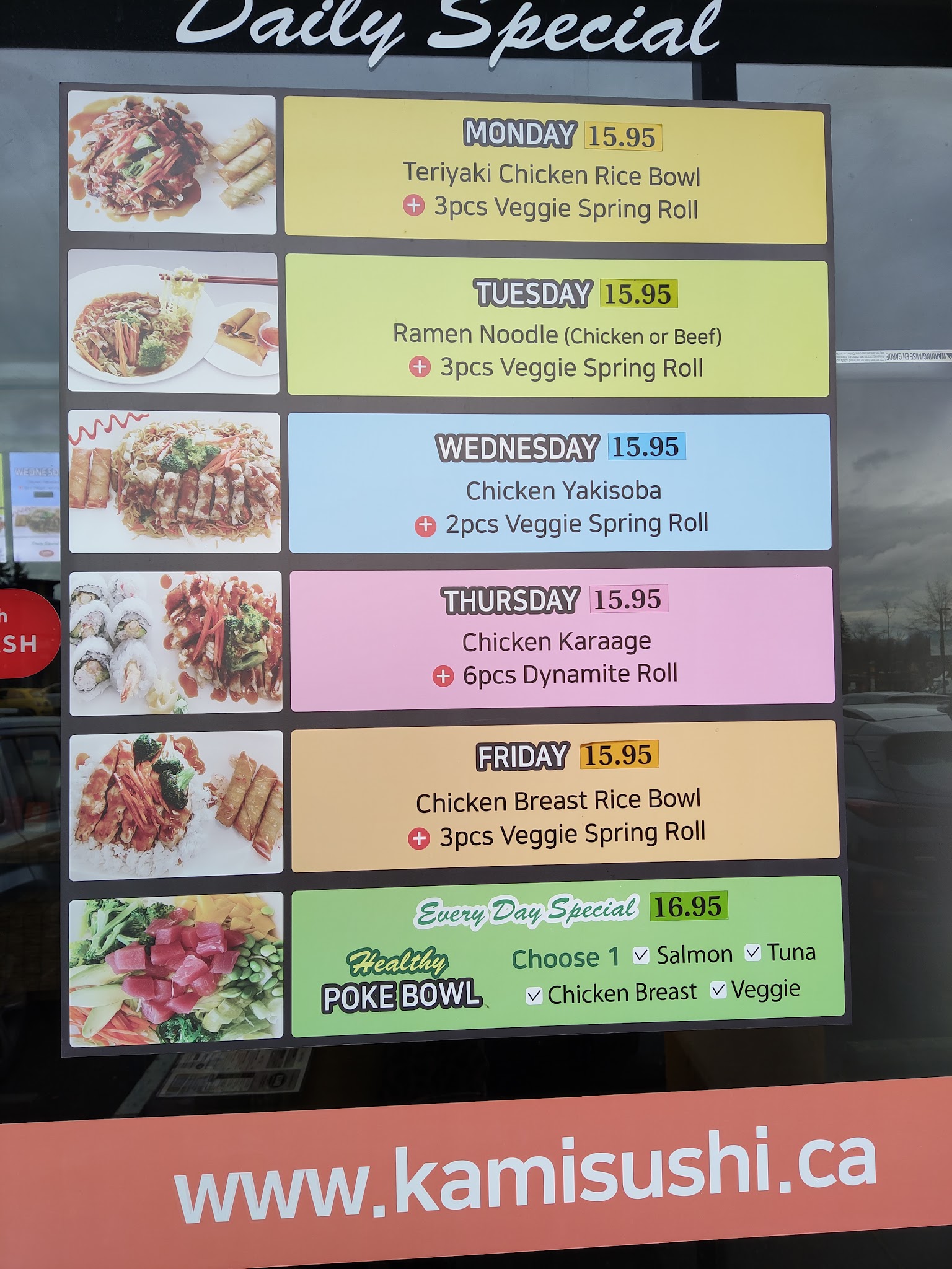 Kami Sushi & Teriyaki in Aldergrove