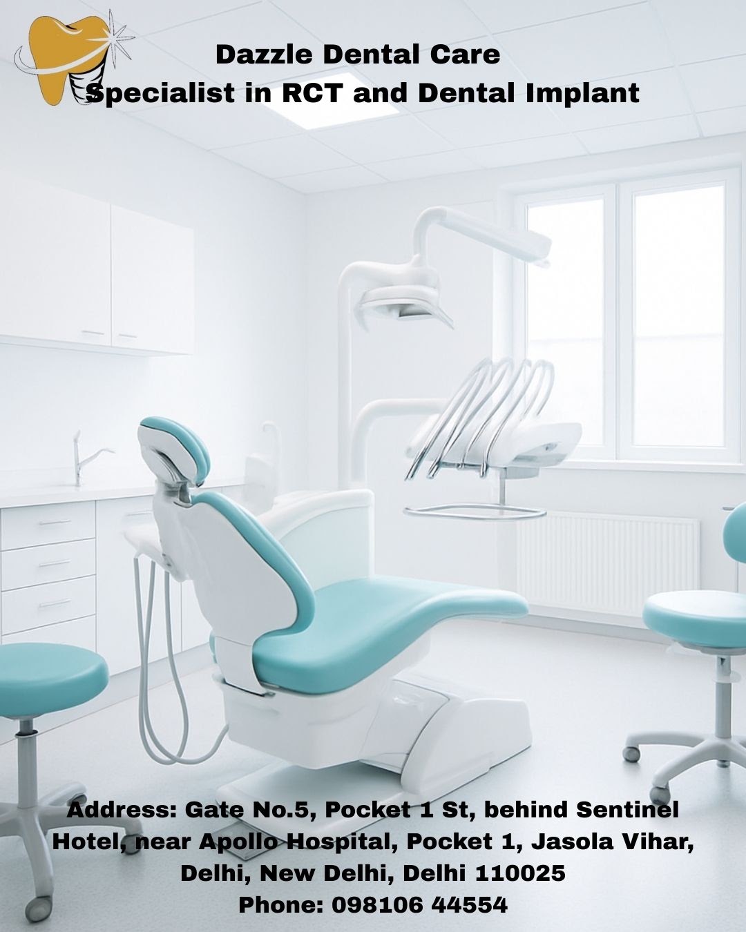 Dazzle Dental Care Specialist in RCT and Dental Implant