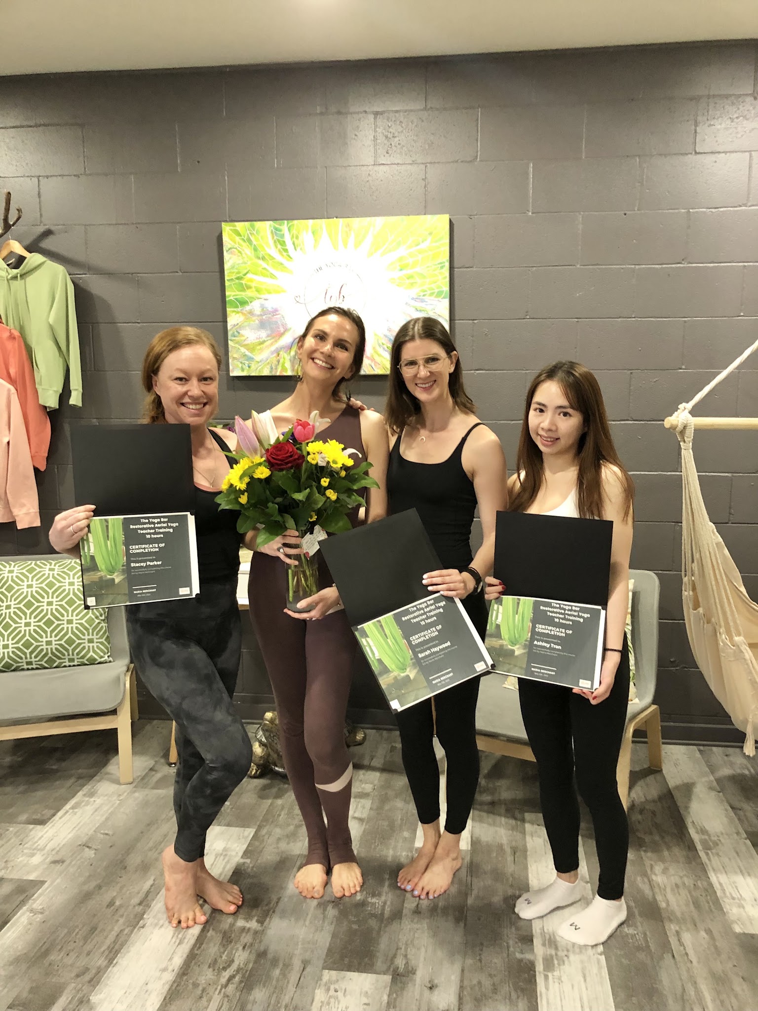 Aerial yoga Vancouver