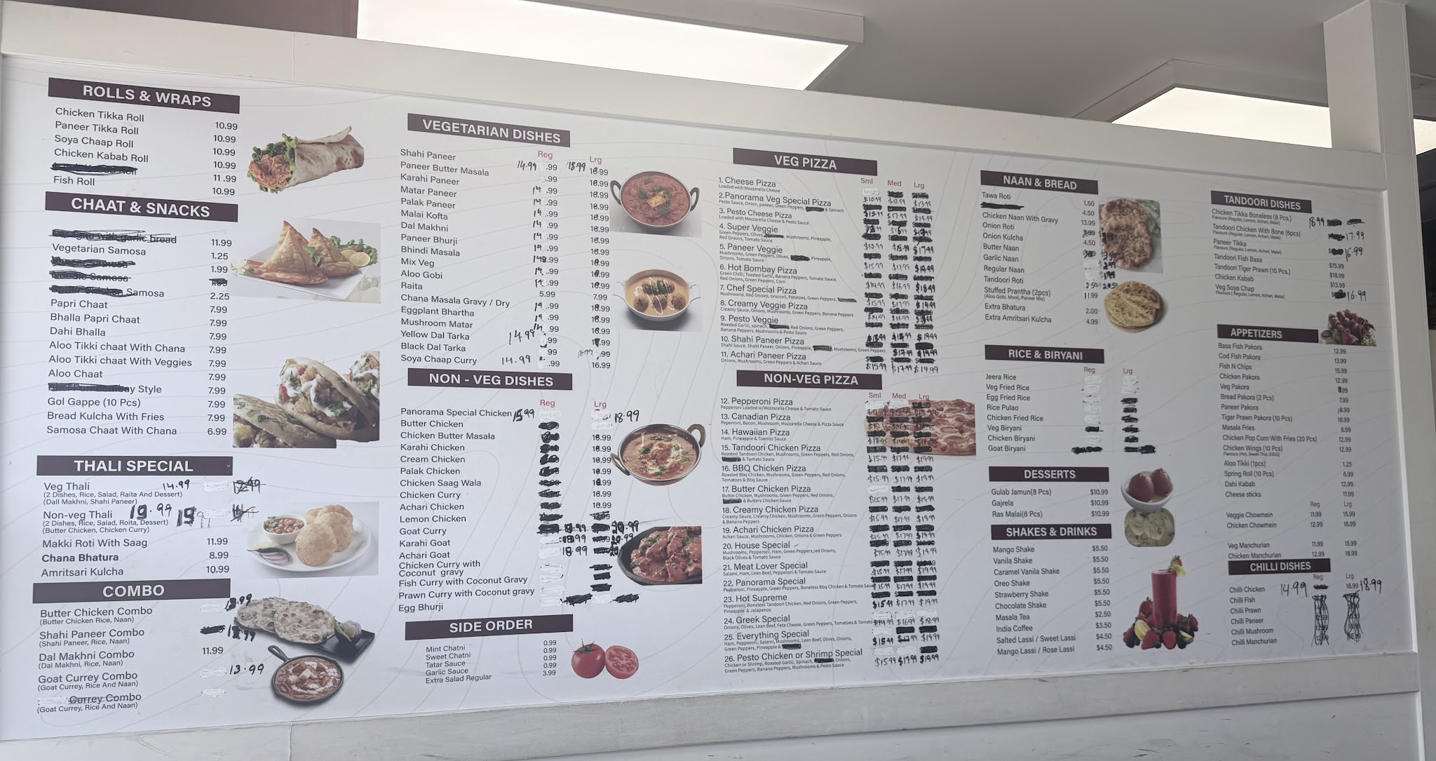 Panorama Pizza Curry & Sweets