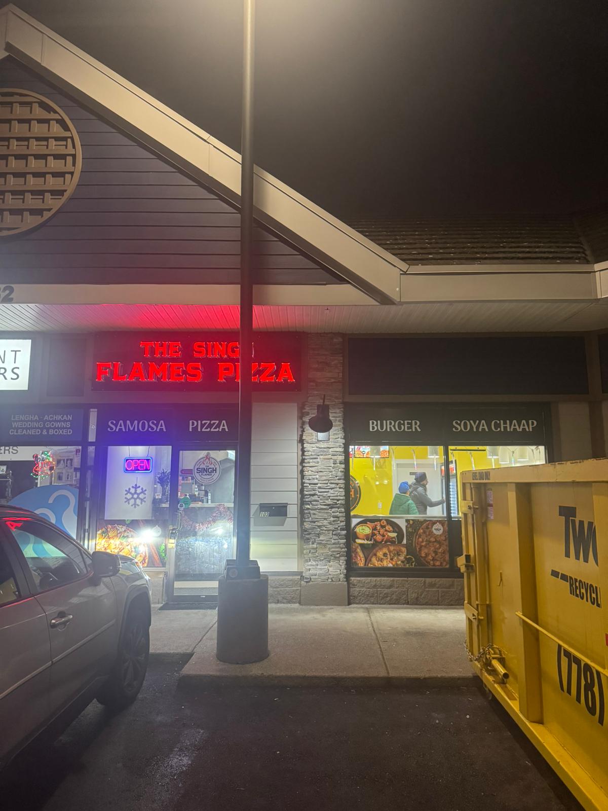 The Singh Flames Pizza