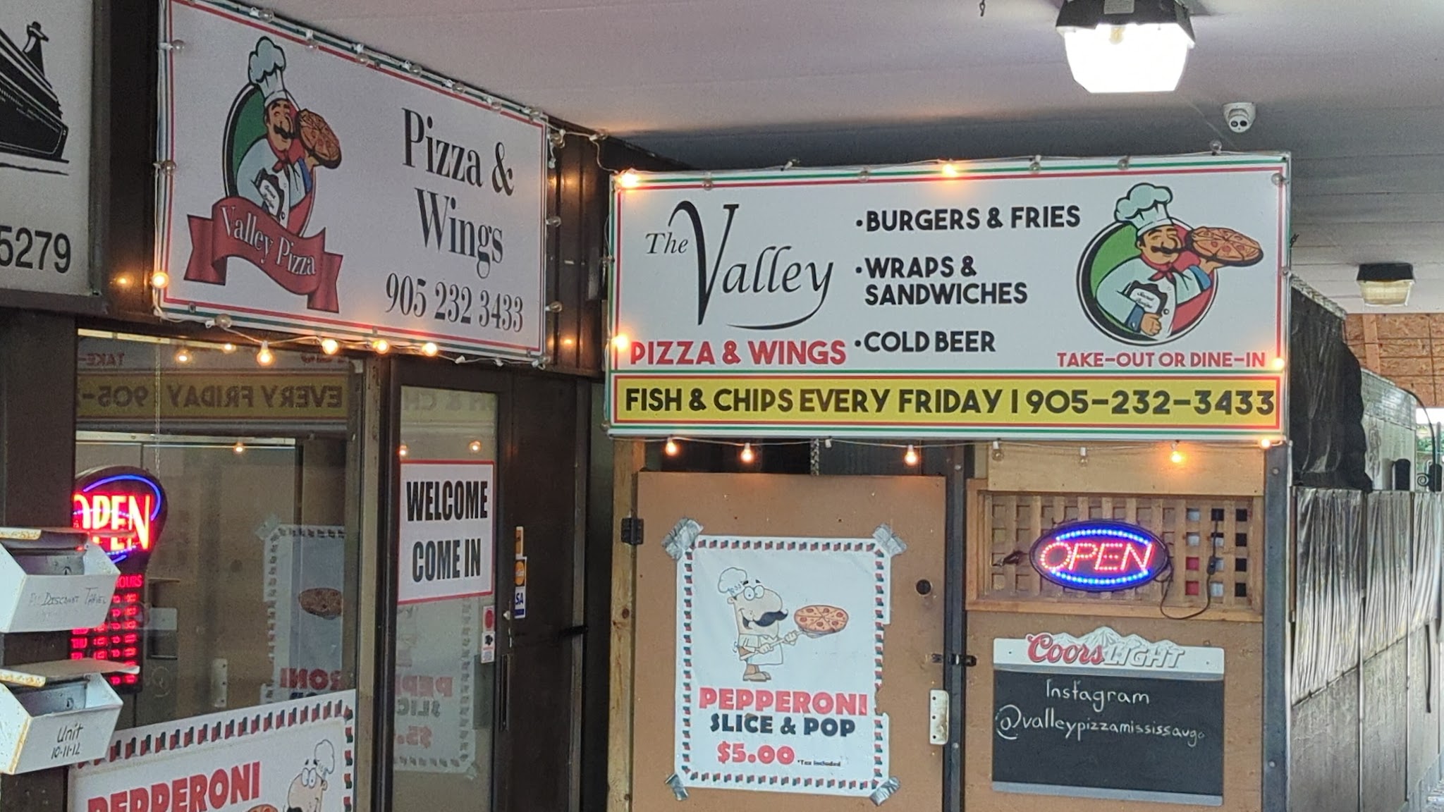 The Valley Pizza Bar And Grill