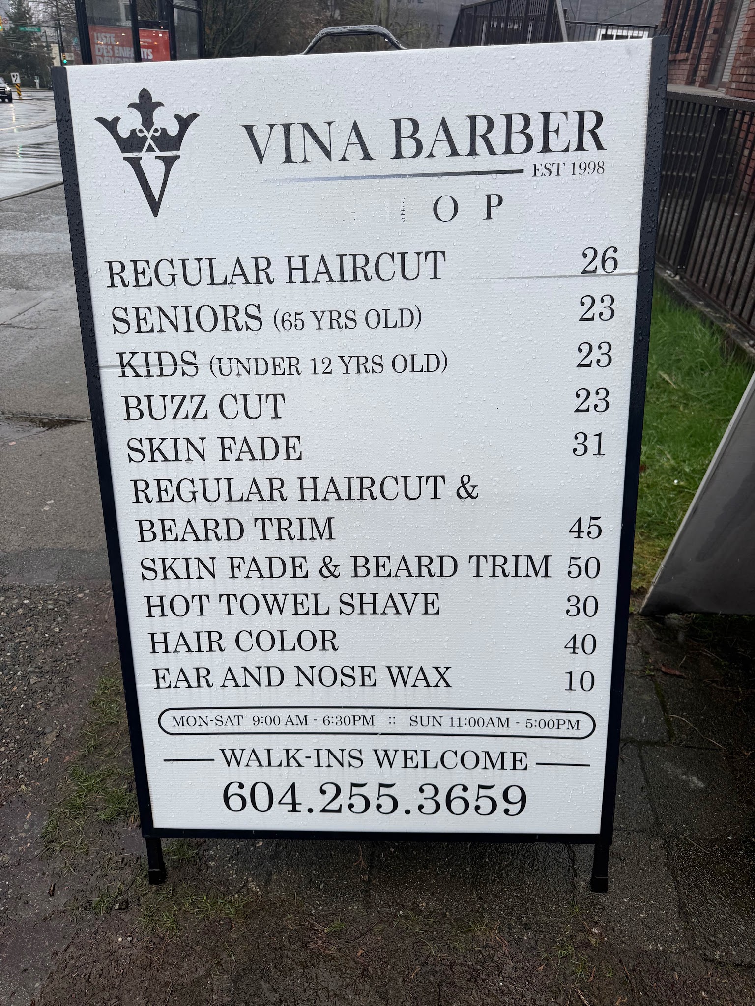 Vina Barber Shop