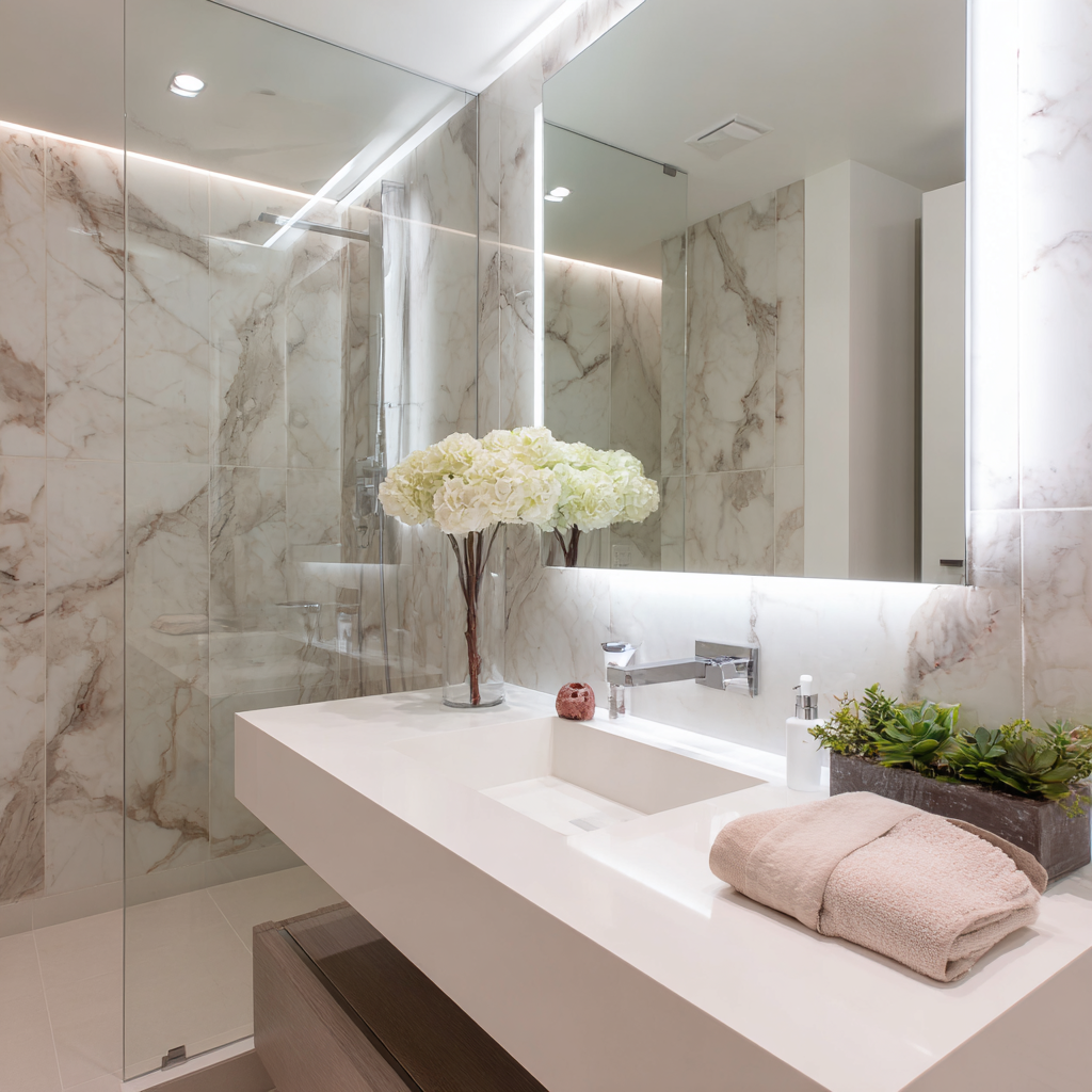 Vancouver Bathroom Renovations & Remodeling - Modern Custom Vanities, Tubs, Showers, Tiling