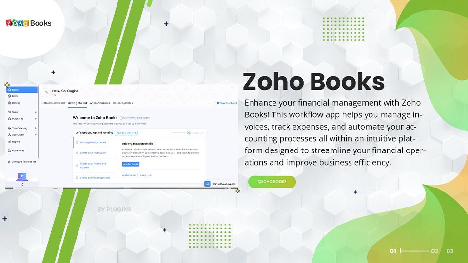 GoHighLevel marketplace - GHL integration - Zoho books Action Automation For Workflows