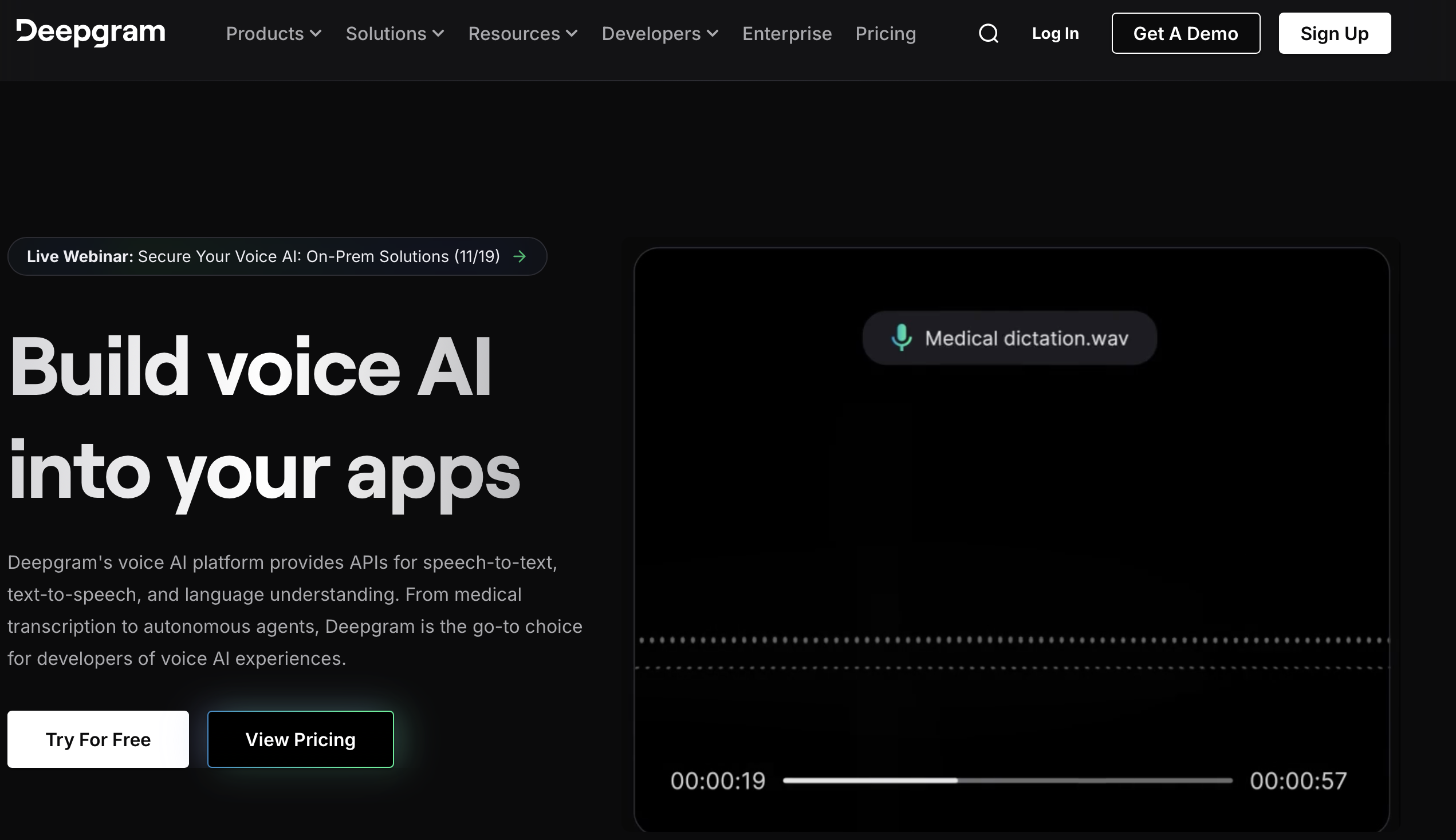 Deepgram AudioAIHub Deepgram AudioAIHub