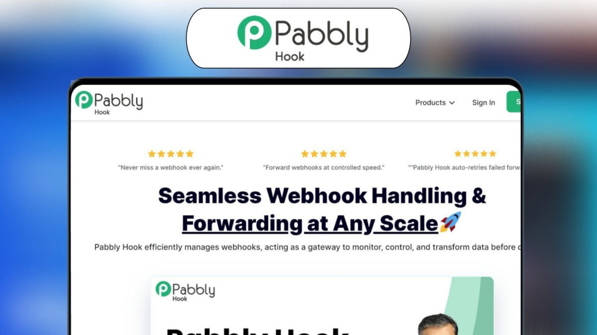 Pabbly Hook - Seamless Webhook Handling & Forwarding at Scale