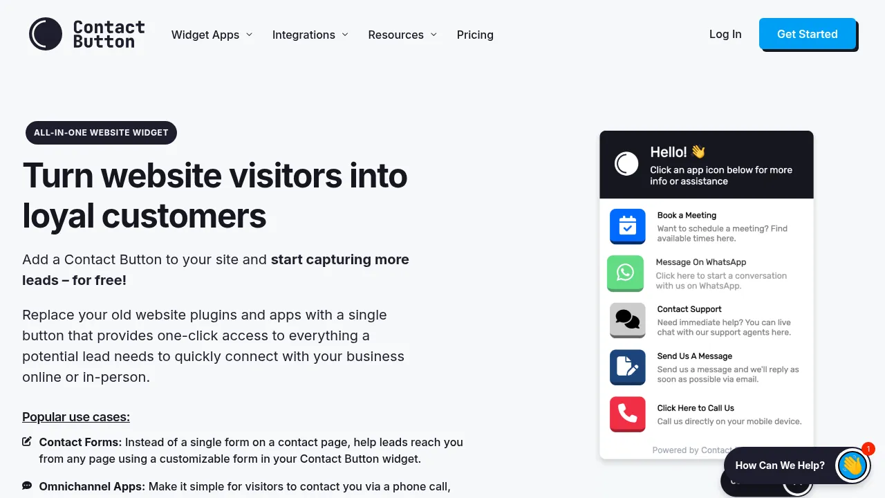 Contact Button