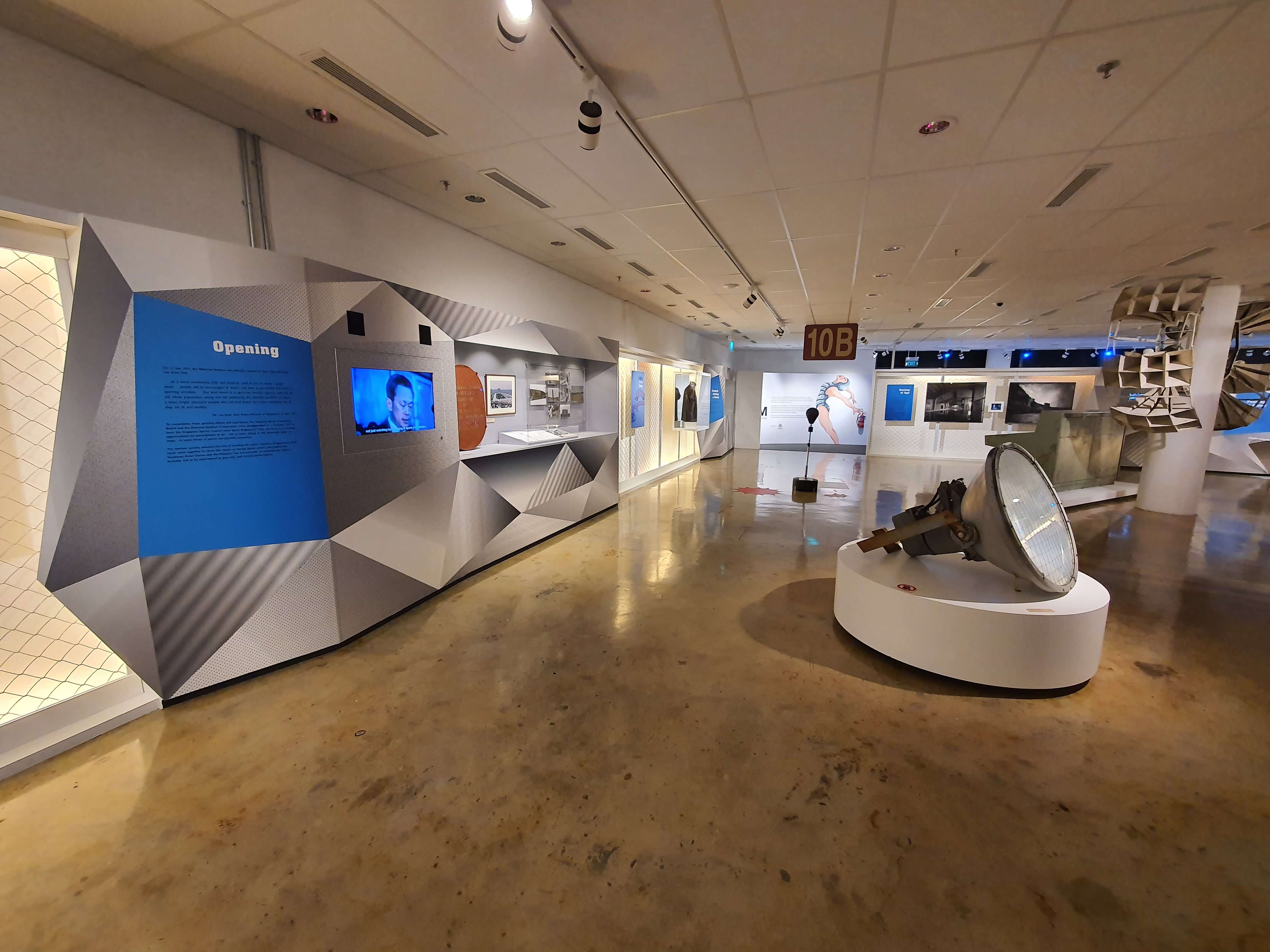 Singapore Sports Museum – Stadium / Kallang