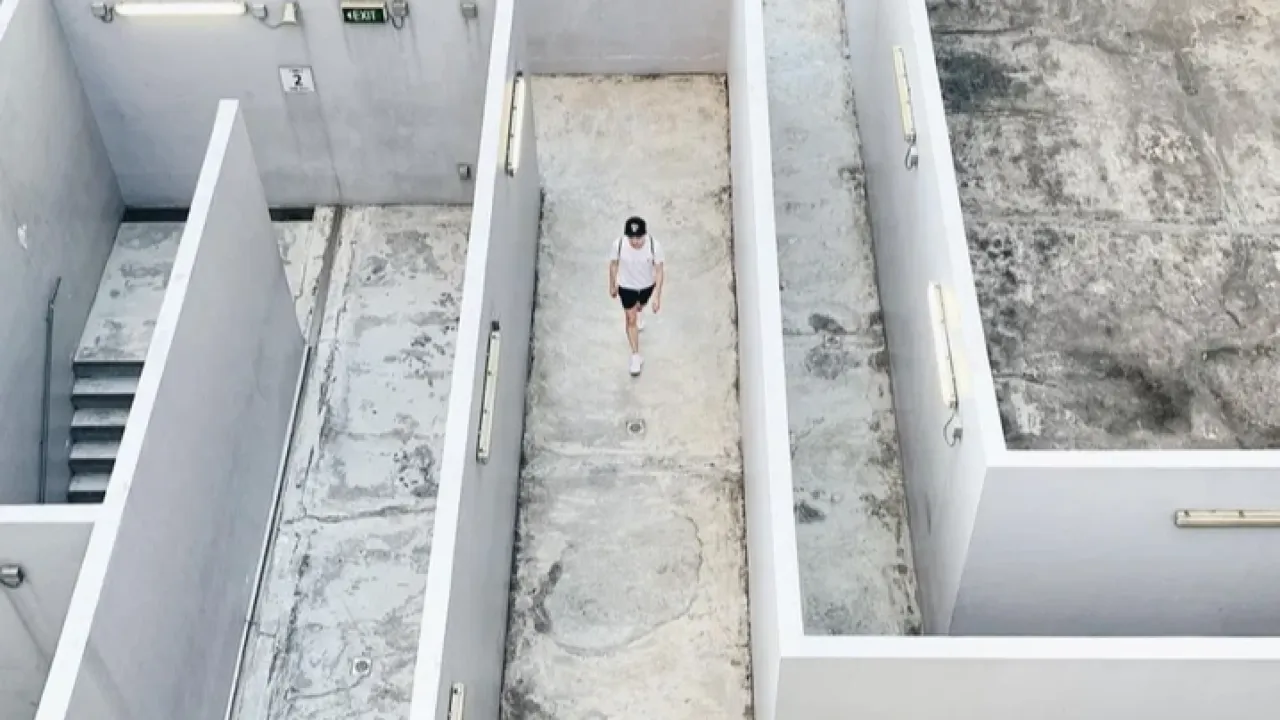 Rooftop Maze @ Marina Square